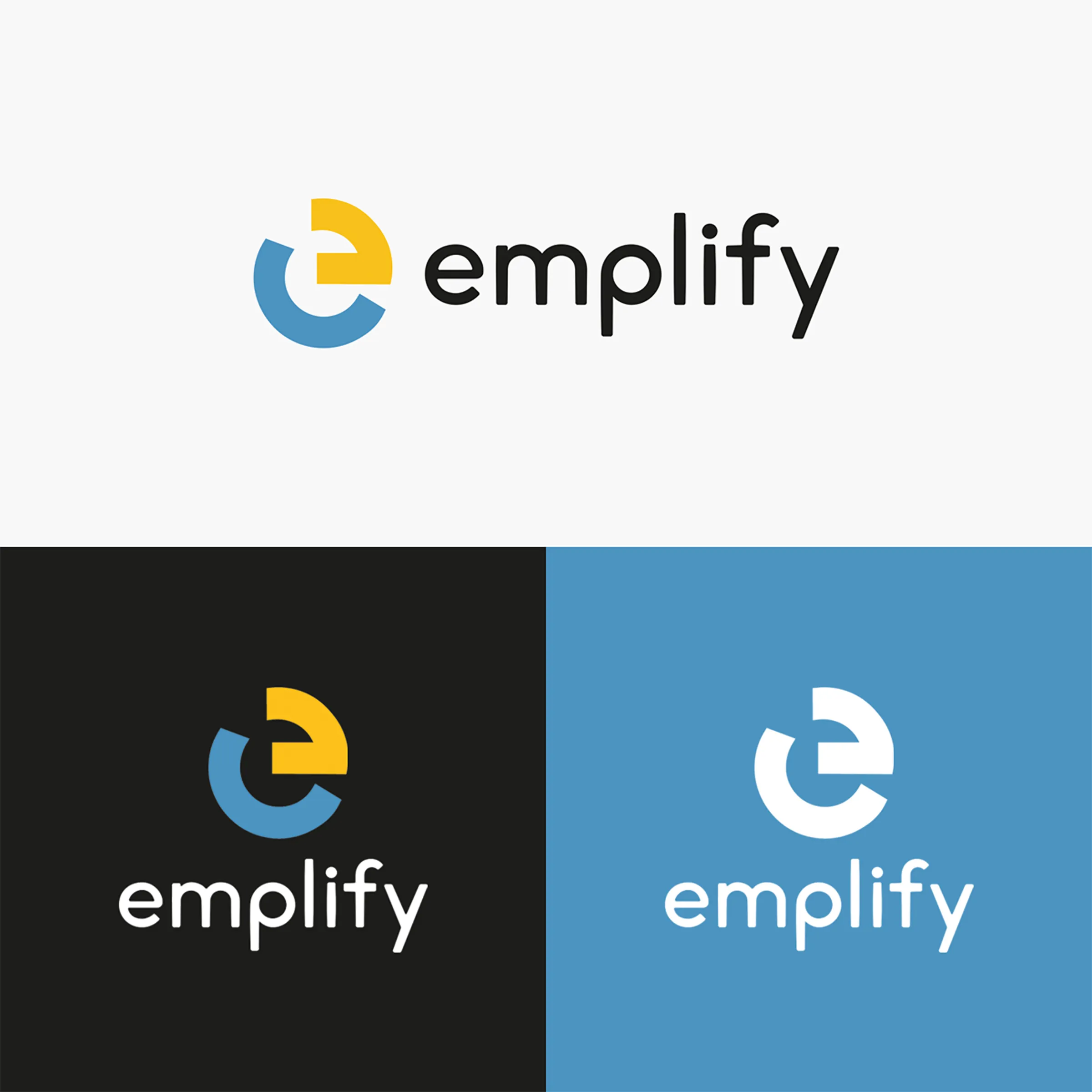 Emplify logos in multiple colors