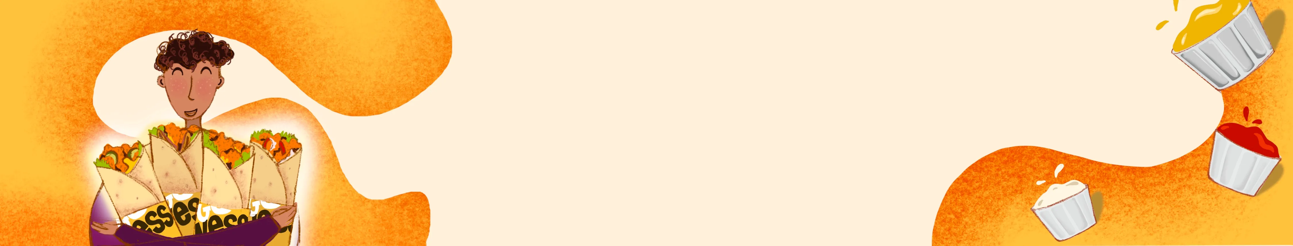 Grab the Wraps - Web Banners - Burger O’ Clock