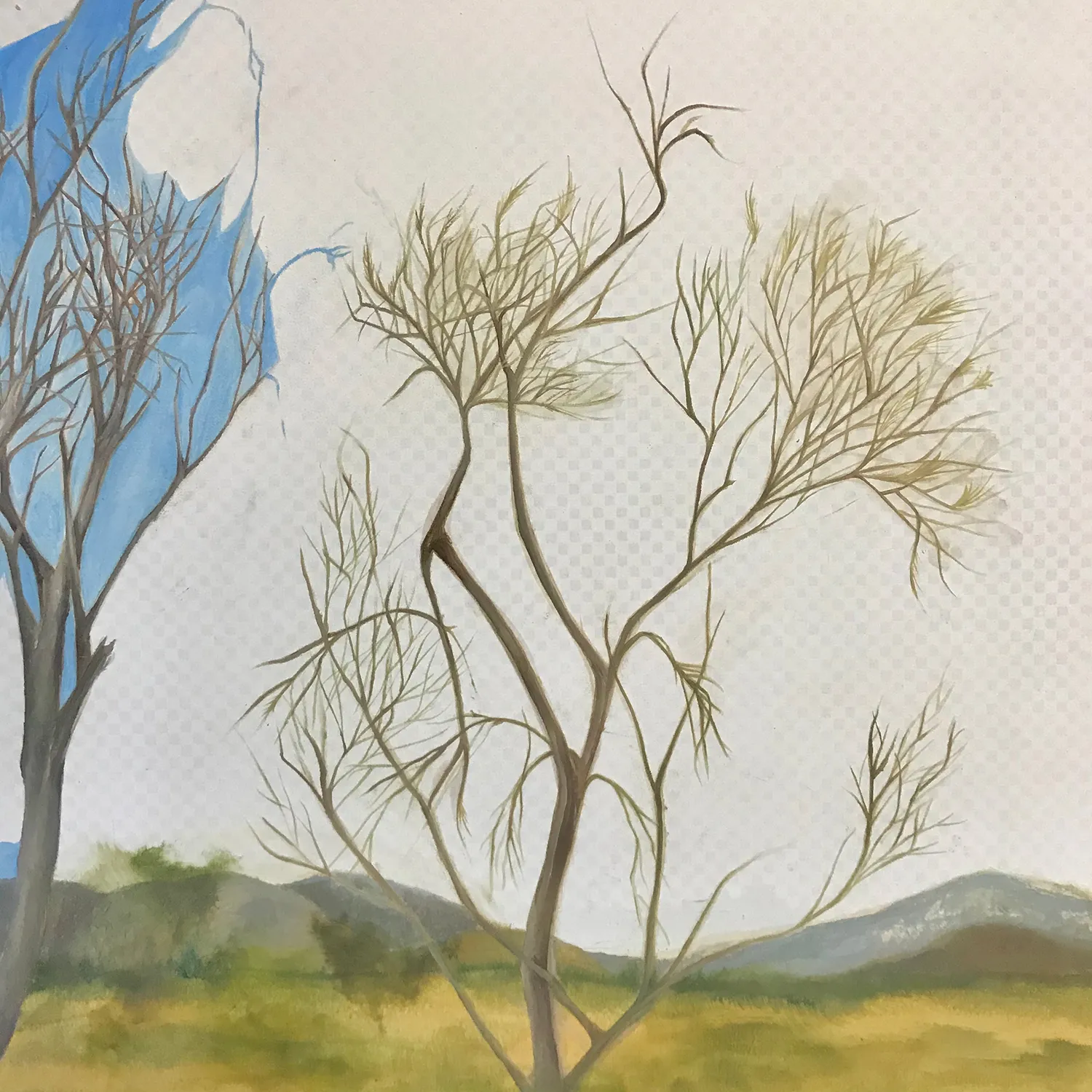 In Transition - Oil on Wood - 1’ x 1’