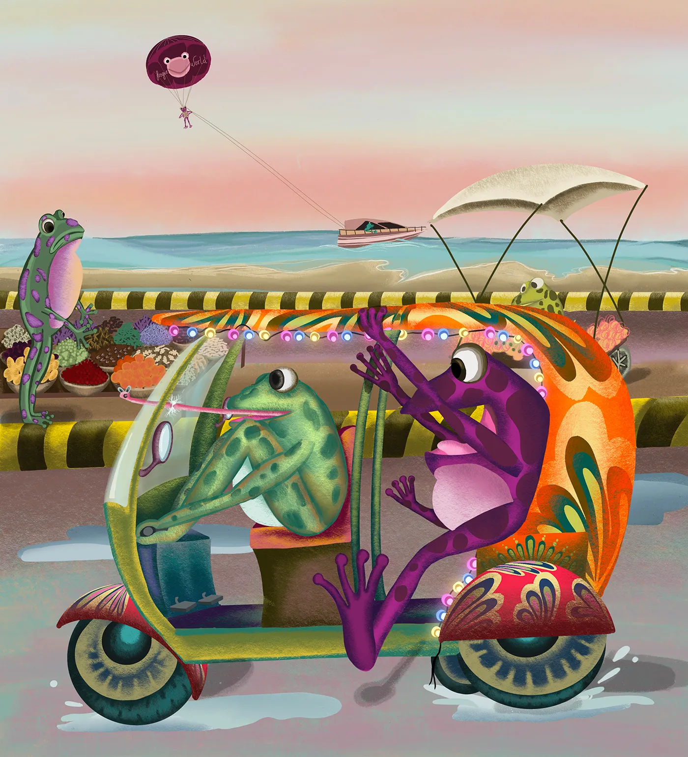 Rickshaw Boys - Animal Illustrations