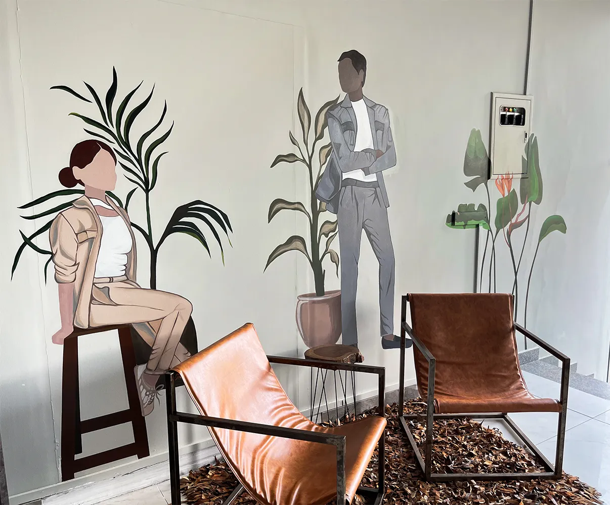 Mural for a clothing brand - Secondary